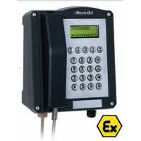 FHF ExResistTel - взрывозащищенный промышленный телефон, красный