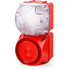 Комбинированный свето-звуковой оповещатель ASS-T+QDS Белый 120-240 V AC, 110 V AC